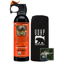 #18CP Super Magnum Bear Spray with Chest Holster 13.4oz-380g